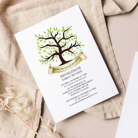 Papier Aquarelle de l'arbre généalogique de la famille de