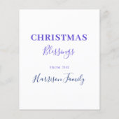 Papier Aquarelle de trois rois Budget personnalisé (Dos)