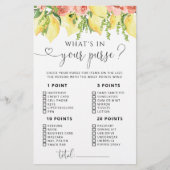 Papier Aquarelle Fleur de citron Ce qui est dans votre je (Devant)