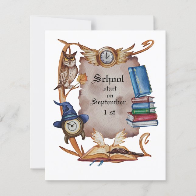 Papier Aquarelle magique vintage (Devant)