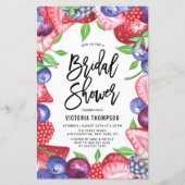 Papier Aquarelle Mix Berries Fête des mariées d'été (Devant)