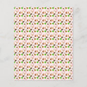 Papier Aquarelle Noël Cookies Échange Jeu de vote (Dos)