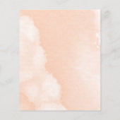 Papier Aquarelle rose et cactus rose pâle Budget 16 (Dos)