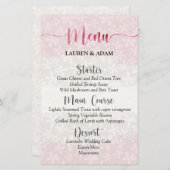 Papier Aquarelle rose florale (Devant / Derrière)