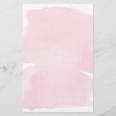 Papier Aquarelle rose Or connaître le jeu Maman-to-be (Dos)