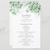 Papier Aquarelle succulente. Mariage de cactus verdoyant (Devant / Derrière)