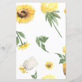 Papier Aquarelle tournesol Mingle ! Jeu (Dos)