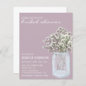 Papier Aquarelle Whimsical Baby's Breath Budget (Devant / Derrière)