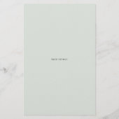 Papier Aquarelle Woodland Baby Brunch Invitation (Dos)