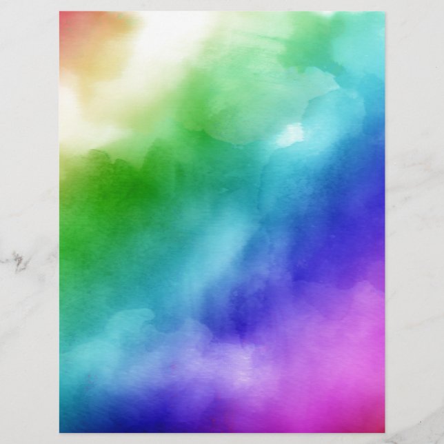 Papier Aquarelles Rainbow (Devant)