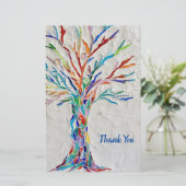 Papier Arbre de Merci de vie (Debout devant)