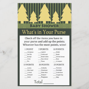 Papier Arbre de Noël d'or Ce qui est dans votre jeu de sa