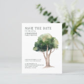 Papier Arbre de Réunion de Famille Annuel de Budget (Debout devant)