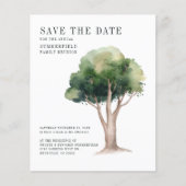 Papier Arbre de Réunion de Famille Annuel de Budget (Devant)