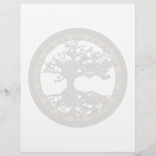 Papier Arbre de vie celtique