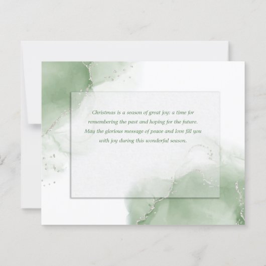 Papier Arbre d'hiver de l'arbre Abstrait de Noël (Dos)