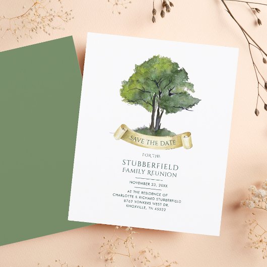 Papier Arbre généalogique de la réunion familiale moderne