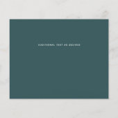 Papier Arbres de Noël Budget Aquarelle Moderne (Dos)