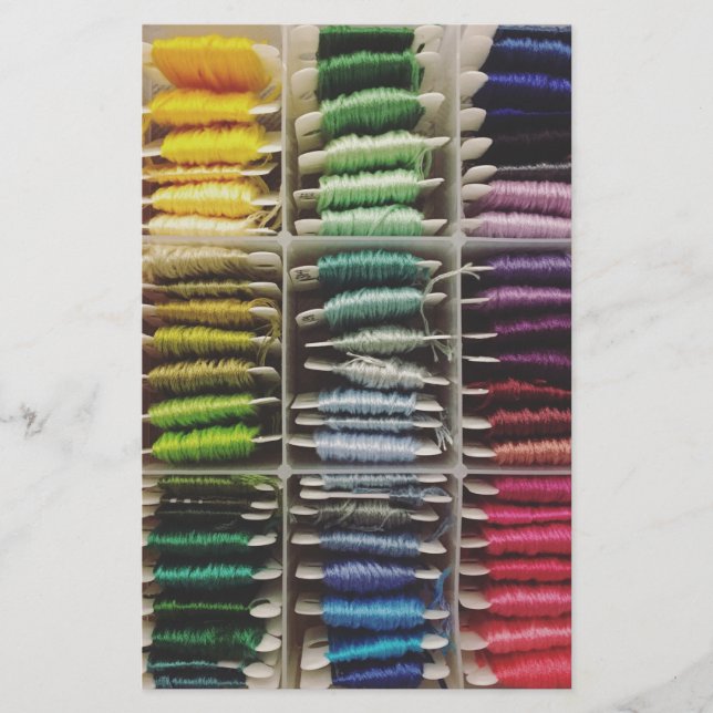 Papier Arc arc-en-ciel de broderie (Devant)