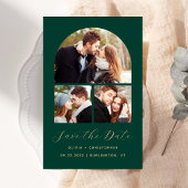 Papier Arc budgétaire 3-Photo Collage vert Enregistrer la