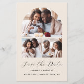 Papier Arc budgétaire 4-Photo Collage Beige Enregistrer l (Devant)