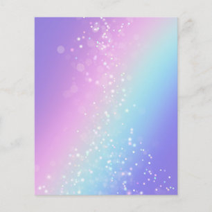 Papier Arc en arc-en-ciel Magique Étoiles de scrapbook Pa