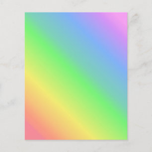 Papier arc-en-ciel diagonal
