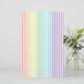 Papier Arc-en-ciel Motif enveloppes de savon d'artiste (Debout devant)