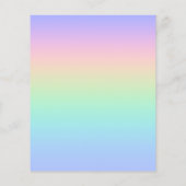 Papier Arc-en-ciel pastel (Dos)