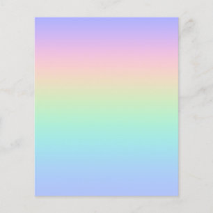 Papier Arc-en-ciel pastel