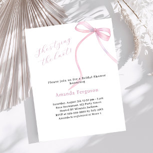 Papier Arc rose Elle noue la Fête des mariées de noeud