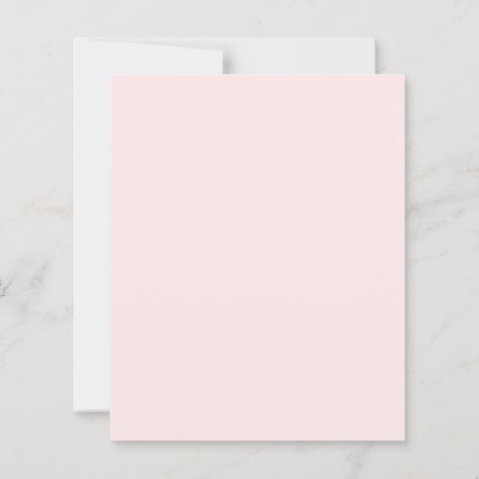 Papier Arc rose robe florale Sweet 16 Enregistrer la cart (Dos)