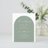 Papier Arche Faire-part de mariage (Debout devant)