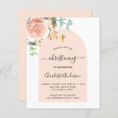 Papier Arche fleurie rose de l'eucalyptus (Devant / Derrière)