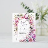 Papier Arche Florale de Budget pour Baby Shower Brunch de (Debout devant)