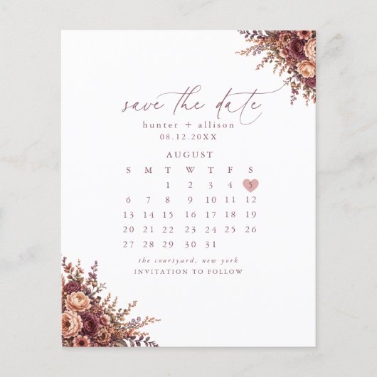 Papier Archer Save the Date (Devant)