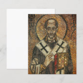 Papier Archevêque de Constantinople (Devant / Derrière)