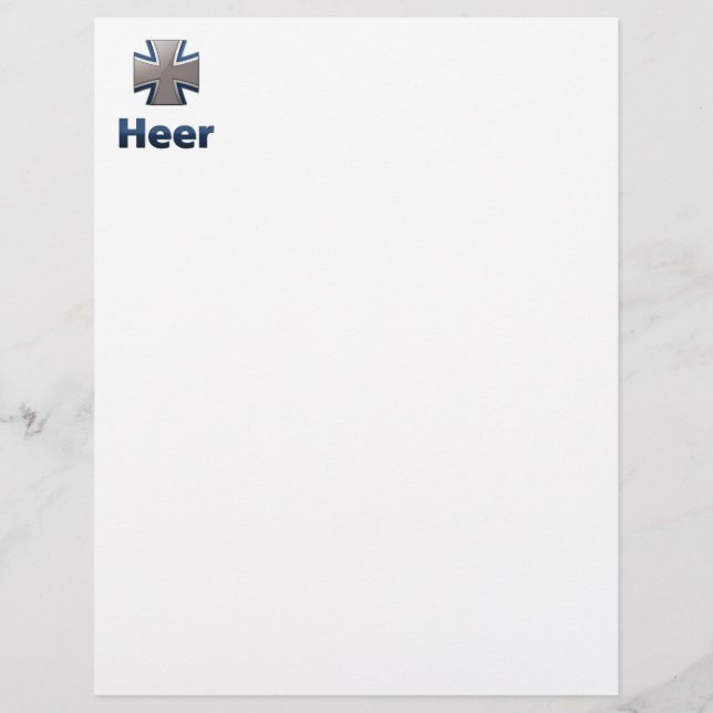 Papier Armée allemande (Devant)