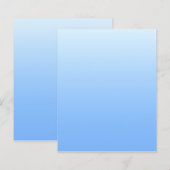 Papier Arrière - plan bleu pâle (Devant / Derrière)