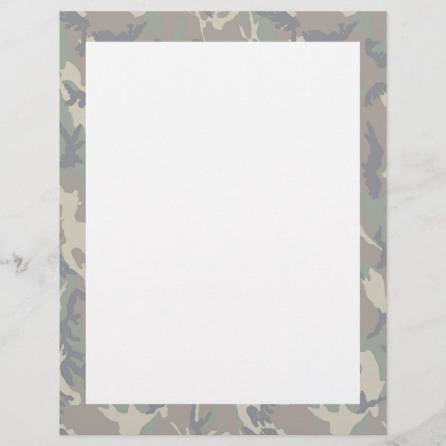 Papier Arrière - plan de Camouflage de forêt militaire éc (Devant)
