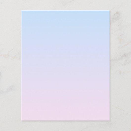 Papier Arrière - plan rose pâle et bleu dégradé (Devant)
