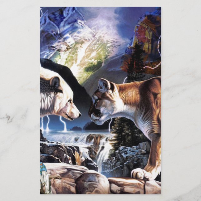 PAPIER ART AMÉRICAIN (Devant)