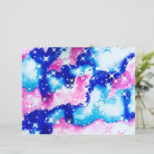 Papier Art céleste (Debout devant)