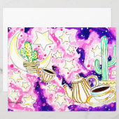 Papier Art de cactus (Devant / Derrière)