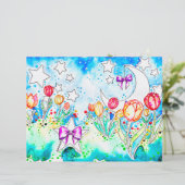 Papier Art de tulipe (Debout devant)