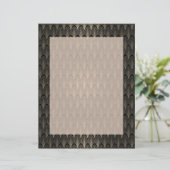 Papier Art déco noir et or (Debout devant)