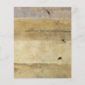 Papier Art moderne Typographie rustique Mariage Invite (Dos)