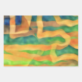 Papier artisanal Brown, orange et Tans (Devant)