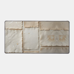 Papier artisanal texturé plat