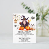 Papier Assistant Budget et Fantômes Trick ou Treat Invita (Debout devant)